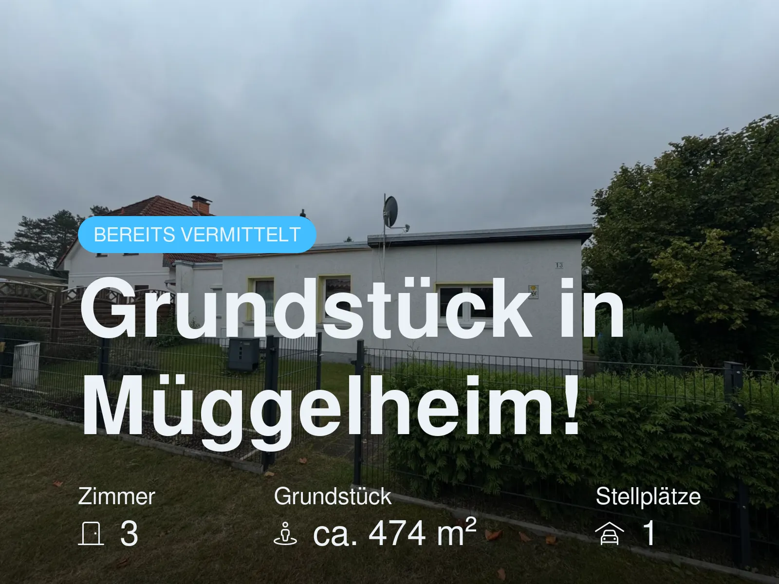 Nicht mehr verfügbar: Grundstück in Müggelheim!