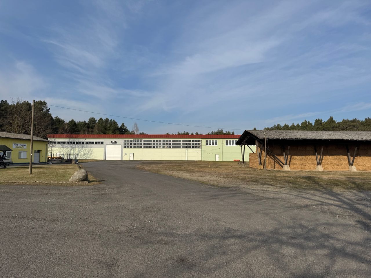 Hallenansicht